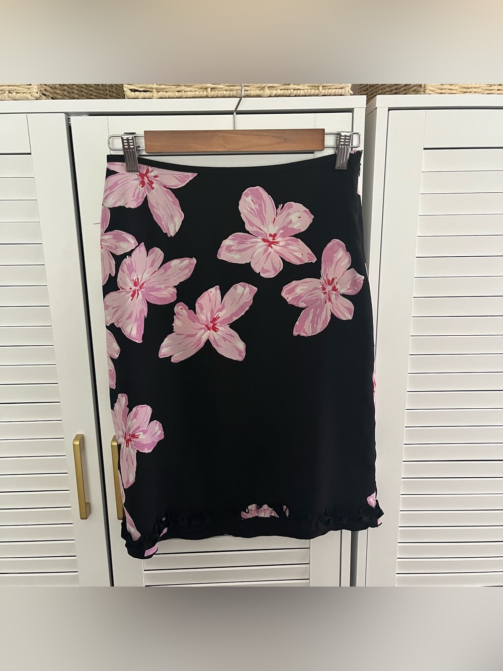 Vintage Limited Skirt Womens 2 Y2K Floral Whimsigoth 90s Olivia Rodrigo